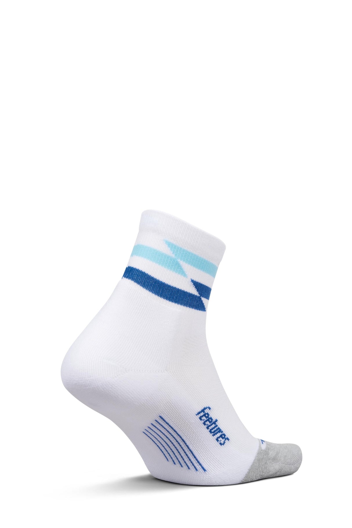 Explore Feetures Active Elite Light Cushion Quarter - White Track for trail, outdoor & lifestyle use | Liv Activ Singapore