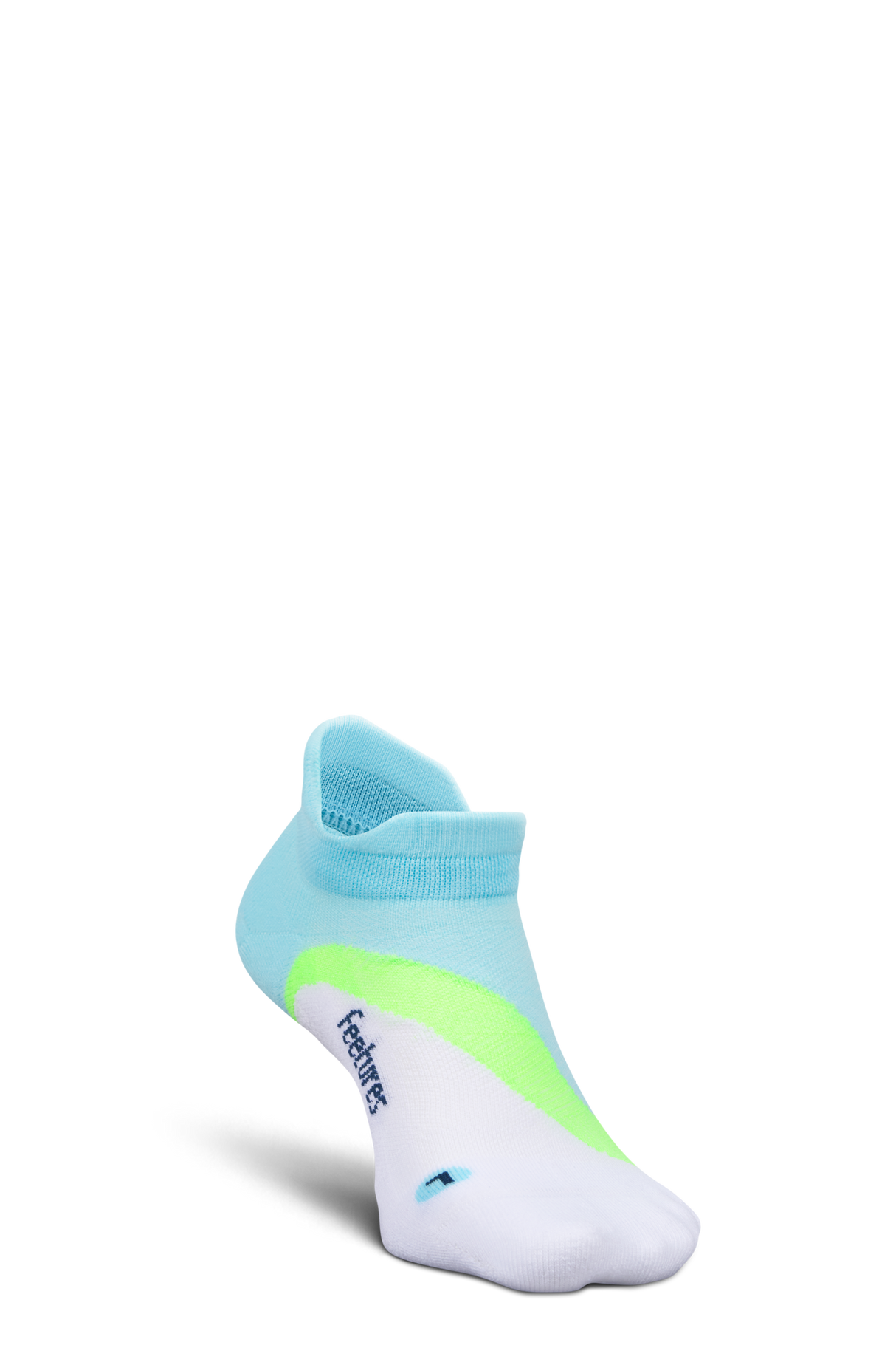 Feetures Active Elite Light Cushion No Show Tab - Cool Plunge