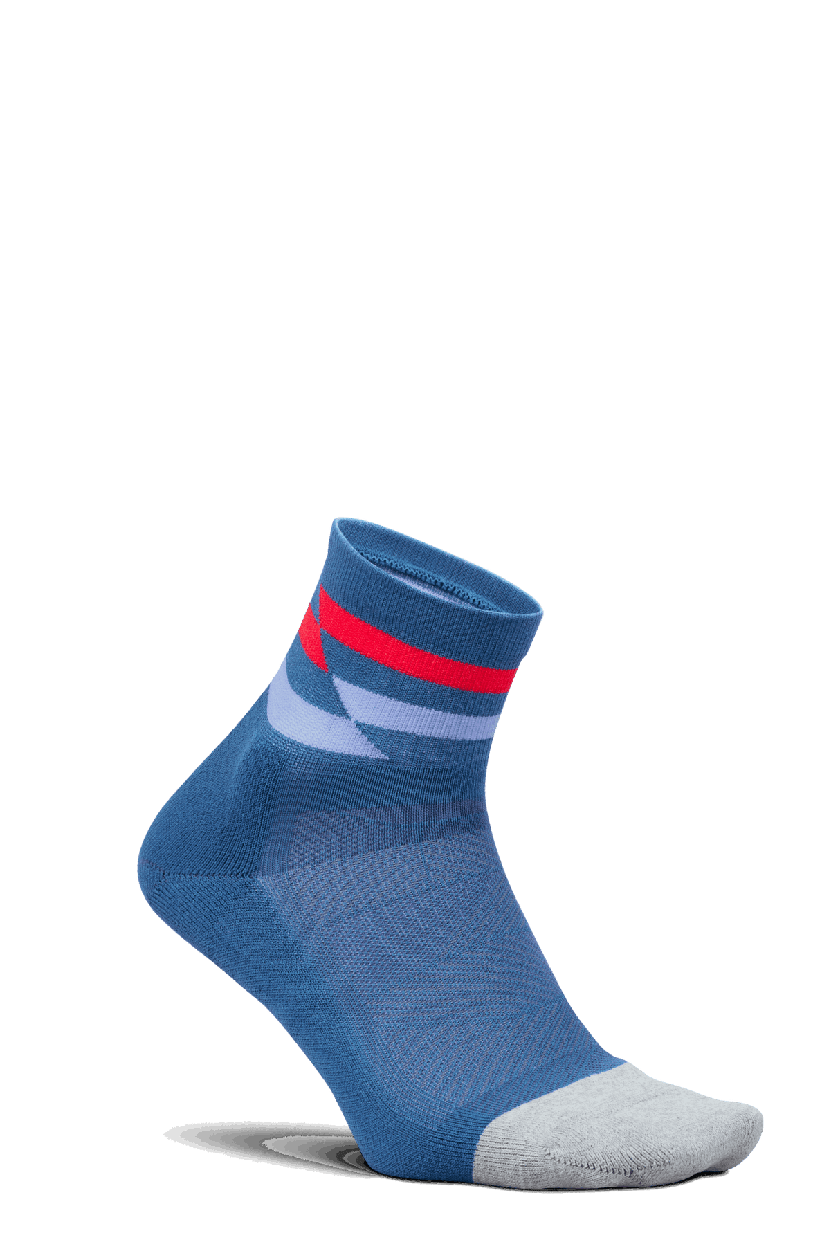 Explore Feetures Active Elite Light Cushion Quarter - Blue Track for trail, outdoor & lifestyle use | Liv Activ Singapore