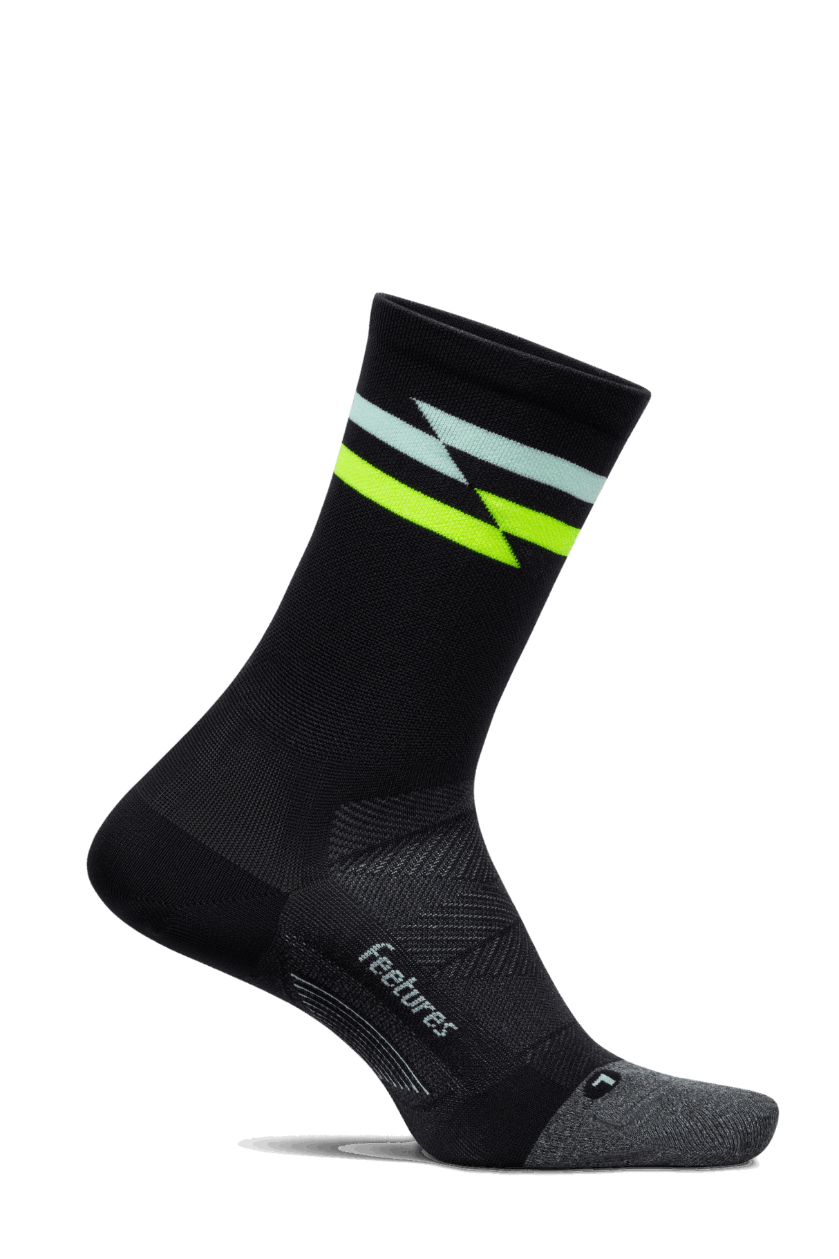 Explore Feetures Active Elite Ultra Light Cushion Mini Crew - Night Track for trail, outdoor & lifestyle use | Liv Activ Singapore