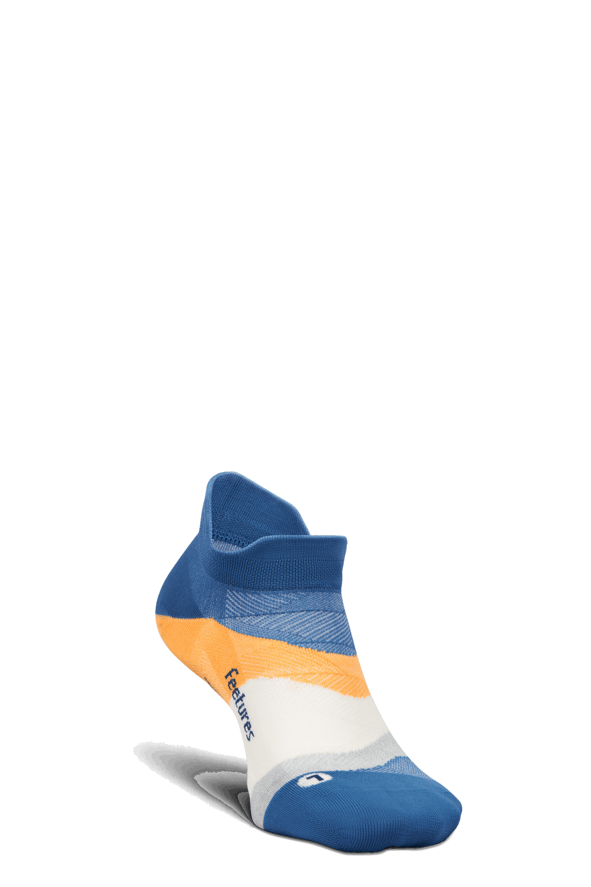 Explore Feetures Active Elite Ultra Light Cushion No Show Tab - Rally Blue for trail, outdoor & lifestyle use | Liv Activ Singapore