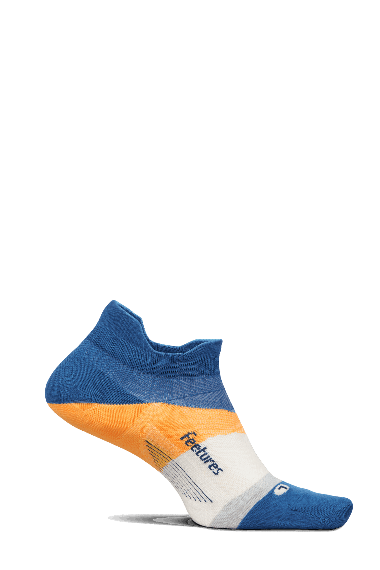 Explore Feetures Active Elite Ultra Light Cushion No Show Tab - Rally Blue for trail, outdoor & lifestyle use | Liv Activ Singapore