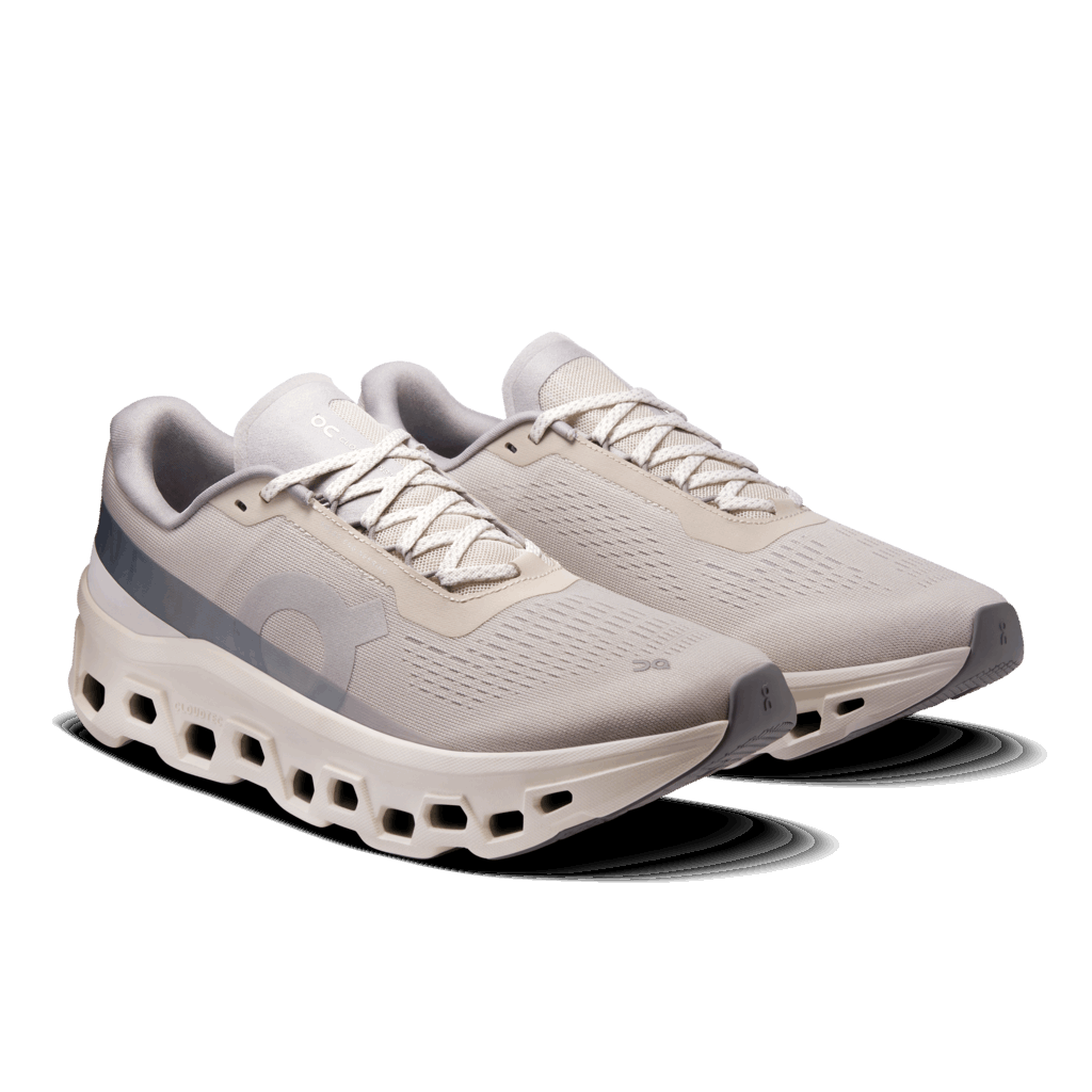 Explore On Men Cloudmonster 1 - Pearl / Ivory for trail, outdoor & lifestyle use | Liv Activ Singapore