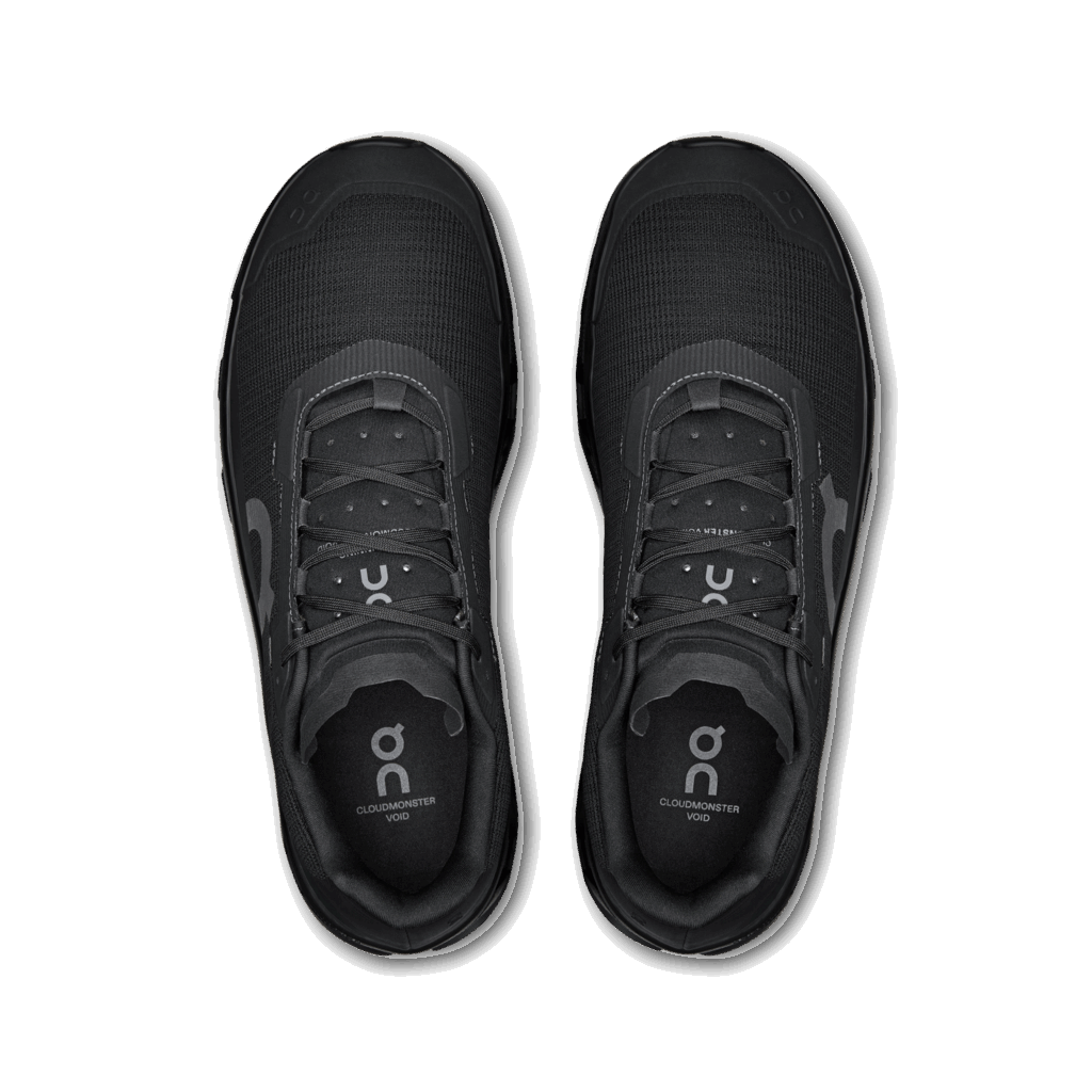 Explore On Men Cloudmonster Void - Black / Black for trail, outdoor & lifestyle use | Liv Activ Singapore