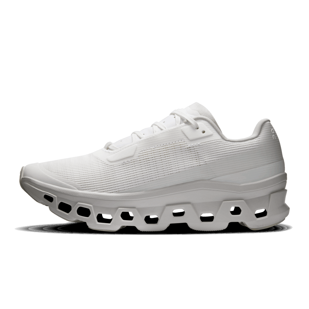 Explore On Women Cloudmonster Void - White / White for trail, outdoor & lifestyle use | Liv Activ Singapore