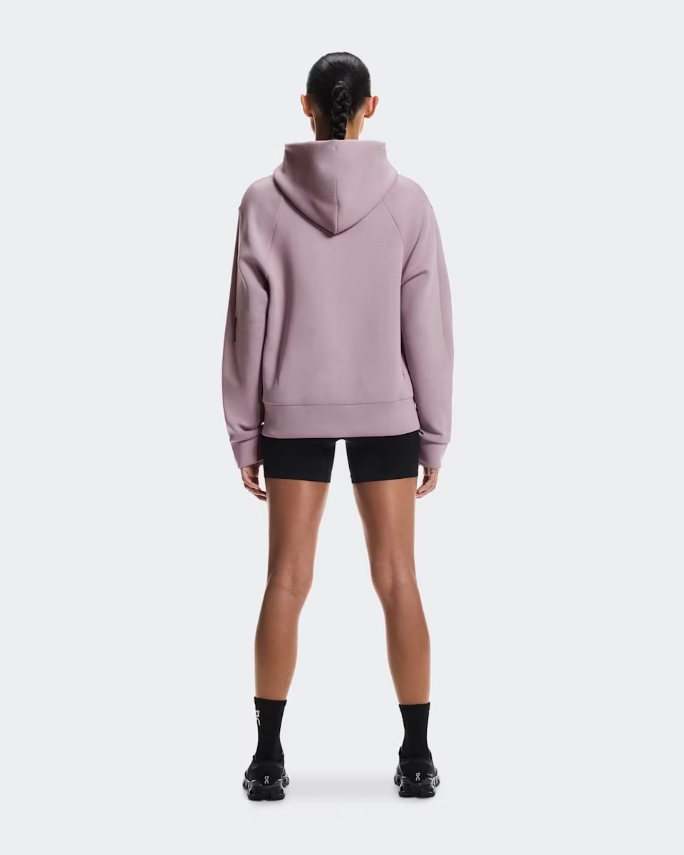 Explore On Women Focus Tech Zip Hoodie - Heron for trail, outdoor & lifestyle use | Liv Activ Singapore
