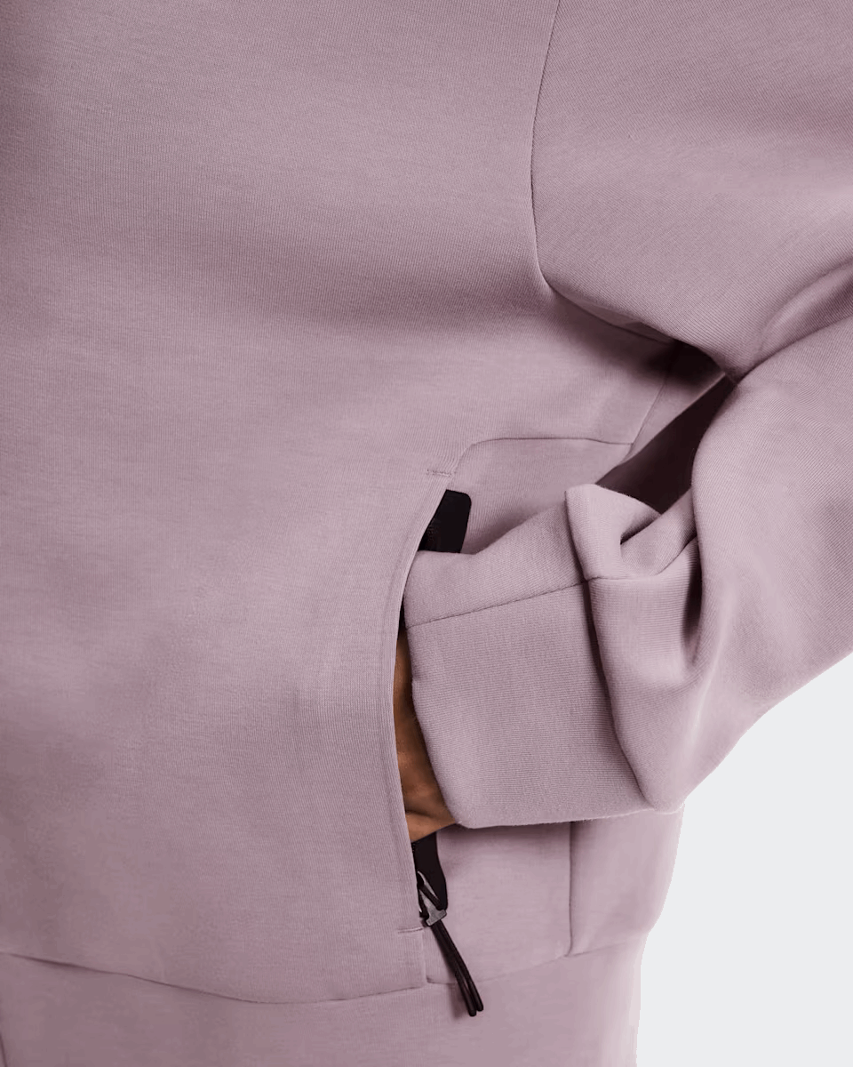 Explore On Women Focus Tech Zip Hoodie - Heron for trail, outdoor & lifestyle use | Liv Activ Singapore