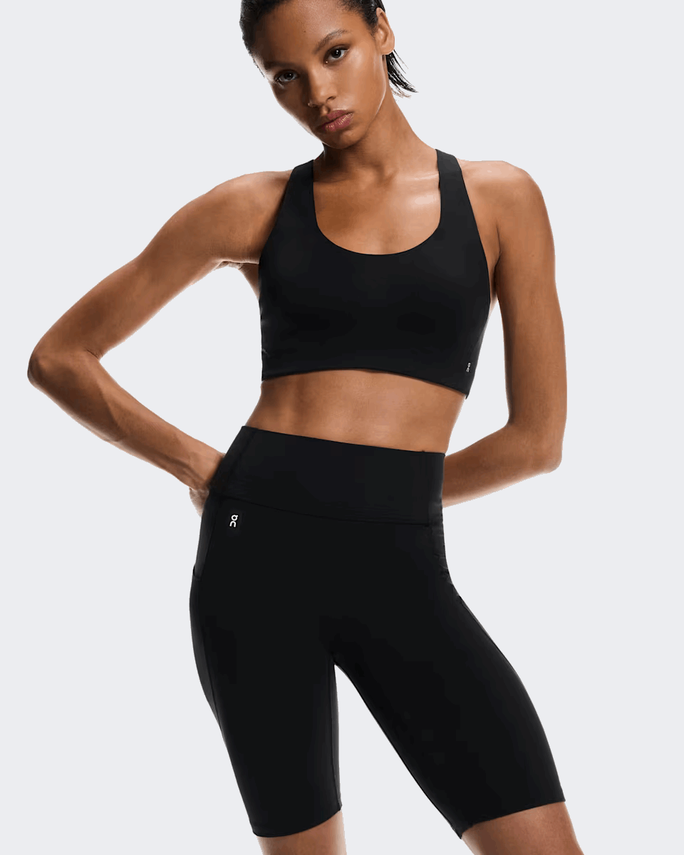 Explore On Women Studio Tights Short - Black for trail, outdoor & lifestyle use | Liv Activ Singapore