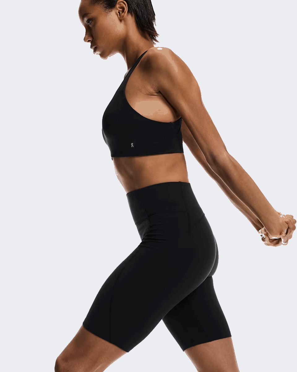 Explore On Women Studio Tights Short - Black for trail, outdoor & lifestyle use | Liv Activ Singapore