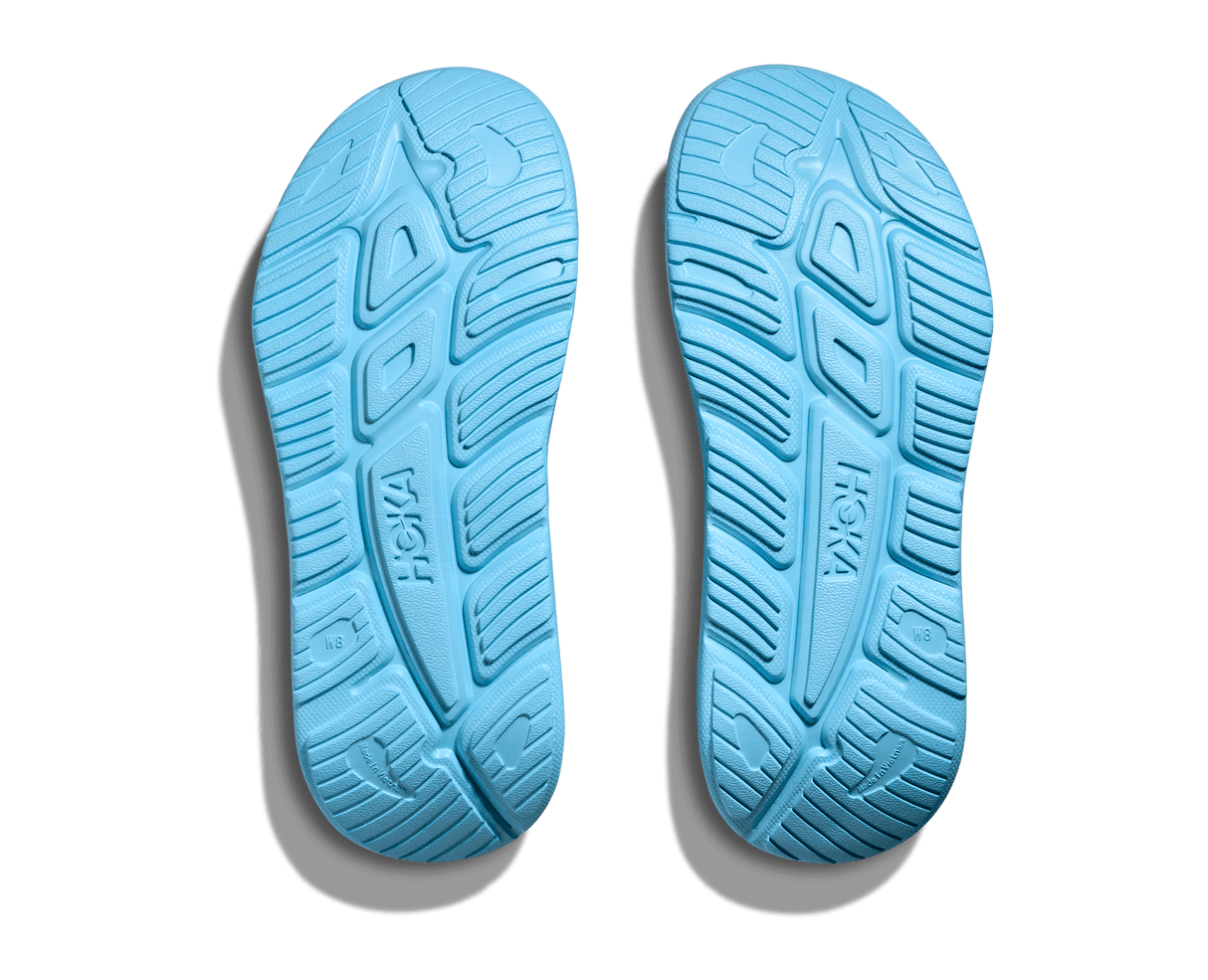 Explore HOKA Unisex Ora Athletic Slide - Soaring Blue / Faded Navy for trail, outdoor & lifestyle use | Liv Activ Singapore