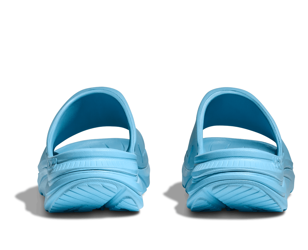 Explore HOKA Unisex Ora Athletic Slide - Soaring Blue / Faded Navy for trail, outdoor & lifestyle use | Liv Activ Singapore