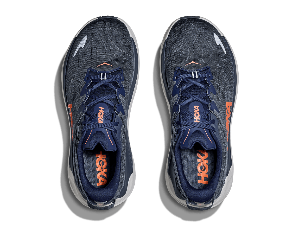 Explore HOKA Men Gaviota 6 Wide - Midnight Blue / Faded Navy for trail, outdoor & lifestyle use | Liv Activ Singapore