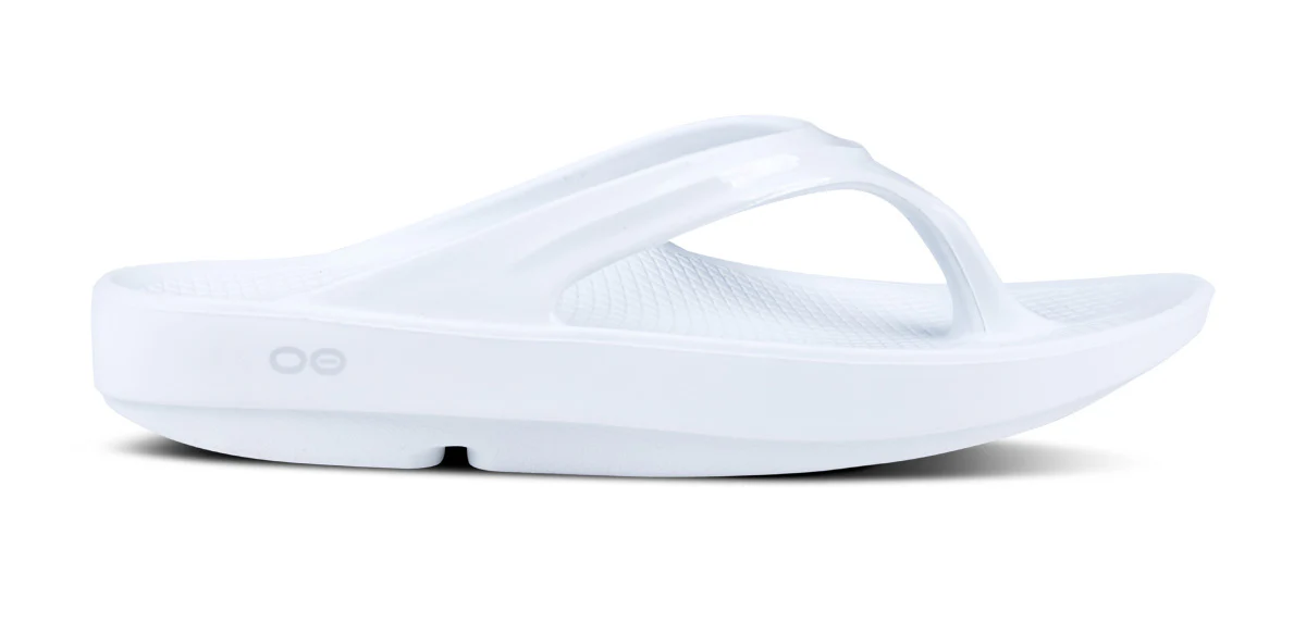 Explore OOFOS Women OOlala - White for trail, outdoor & lifestyle use | Liv Activ Singapore