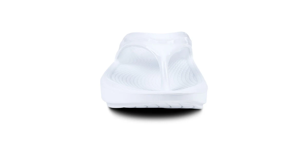 Explore OOFOS Women OOlala - White for trail, outdoor & lifestyle use | Liv Activ Singapore