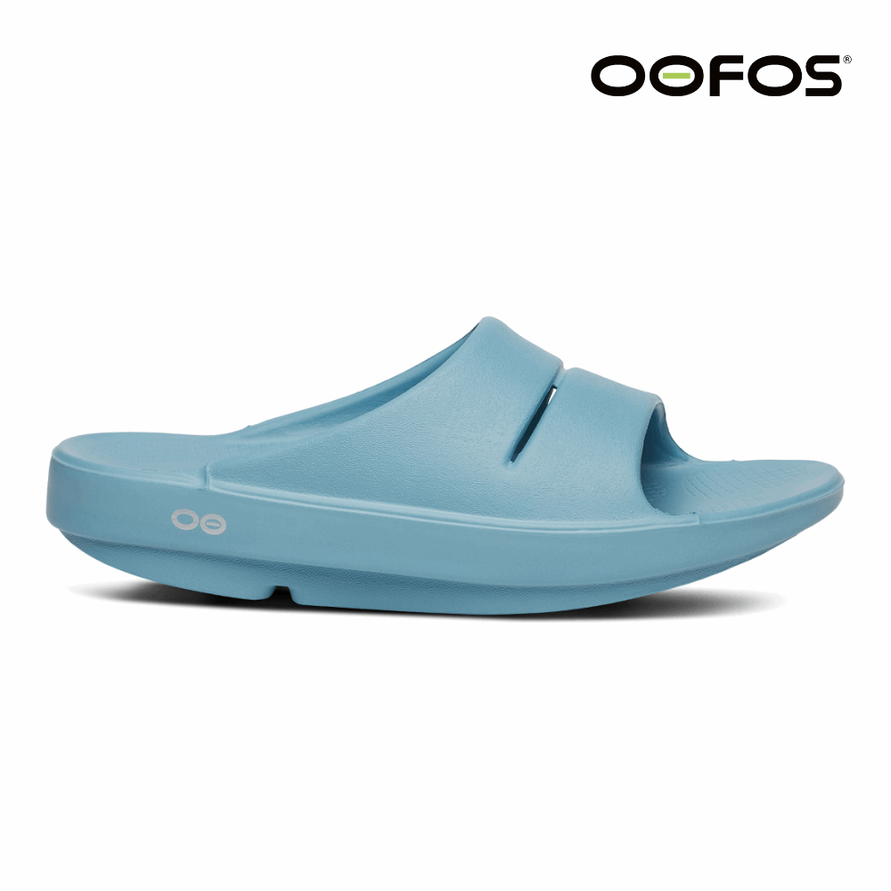 Explore OOFOS Unisex OOahh - Ocean Blue for trail, outdoor & lifestyle use | Liv Activ Singapore