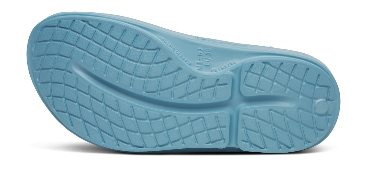 Explore OOFOS Unisex OOahh - Ocean Blue for trail, outdoor & lifestyle use | Liv Activ Singapore