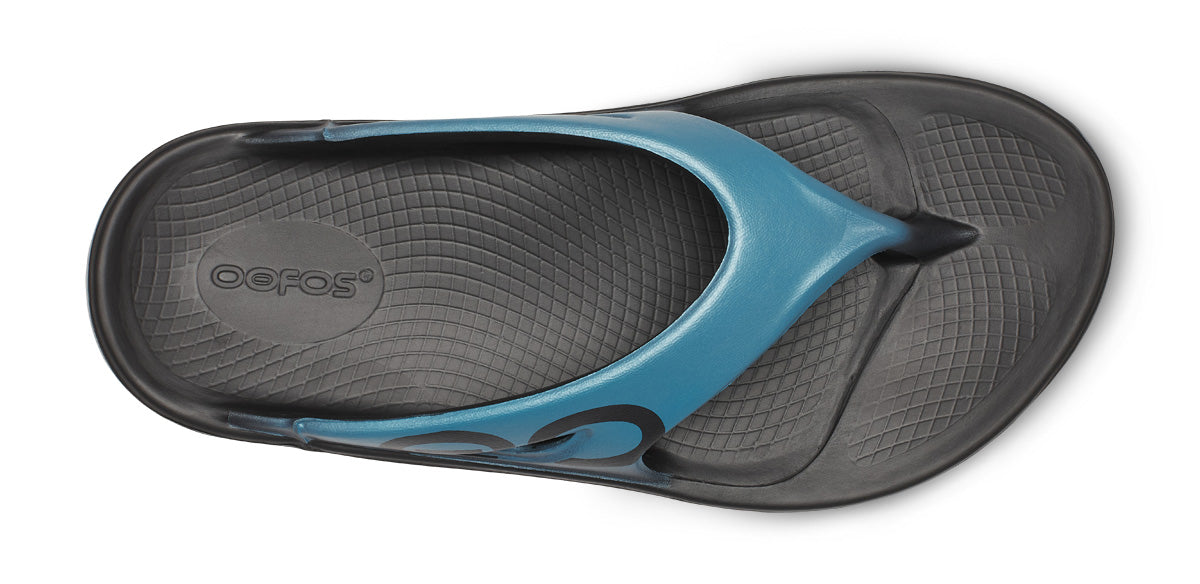 Explore OOFOS Unisex OOriginal Sport - Ocean Blue for trail, outdoor & lifestyle use | Liv Activ Singapore
