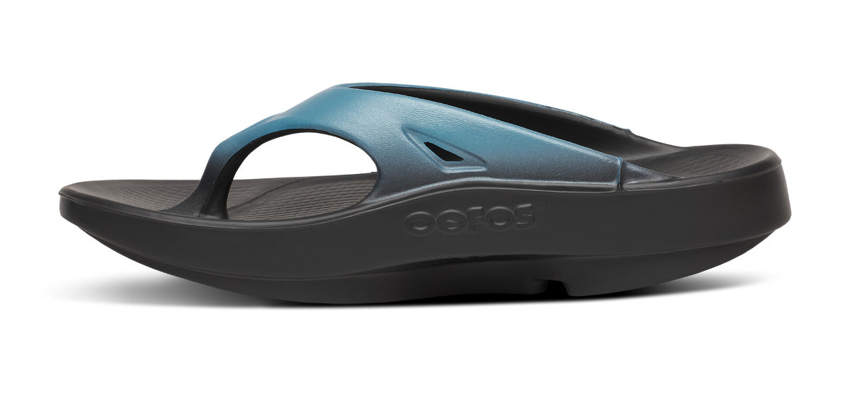 Explore OOFOS Unisex OOriginal Sport - Ocean Blue for trail, outdoor & lifestyle use | Liv Activ Singapore