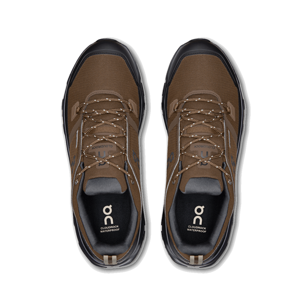 Explore On Men Cloudrock Low Waterproof - Earth / Black for trail, outdoor & lifestyle use | Liv Activ Singapore