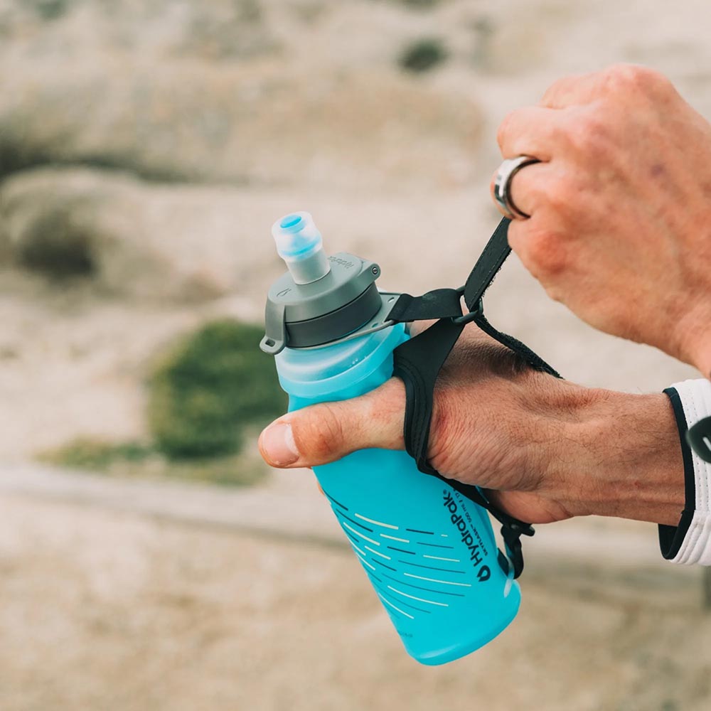 Explore HydraPak SkyFlask™ Speed 500ml - Malibu Blue for trail, outdoor & lifestyle use | Liv Activ Singapore