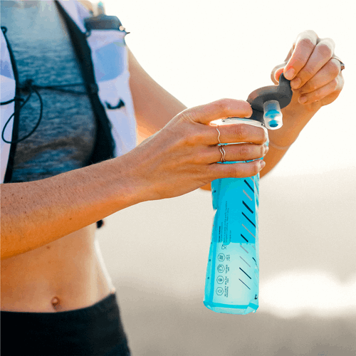 Explore HydraPak UltraFlask™ Speed 500ml - Malibu Blue for trail, outdoor & lifestyle use | Liv Activ Singapore
