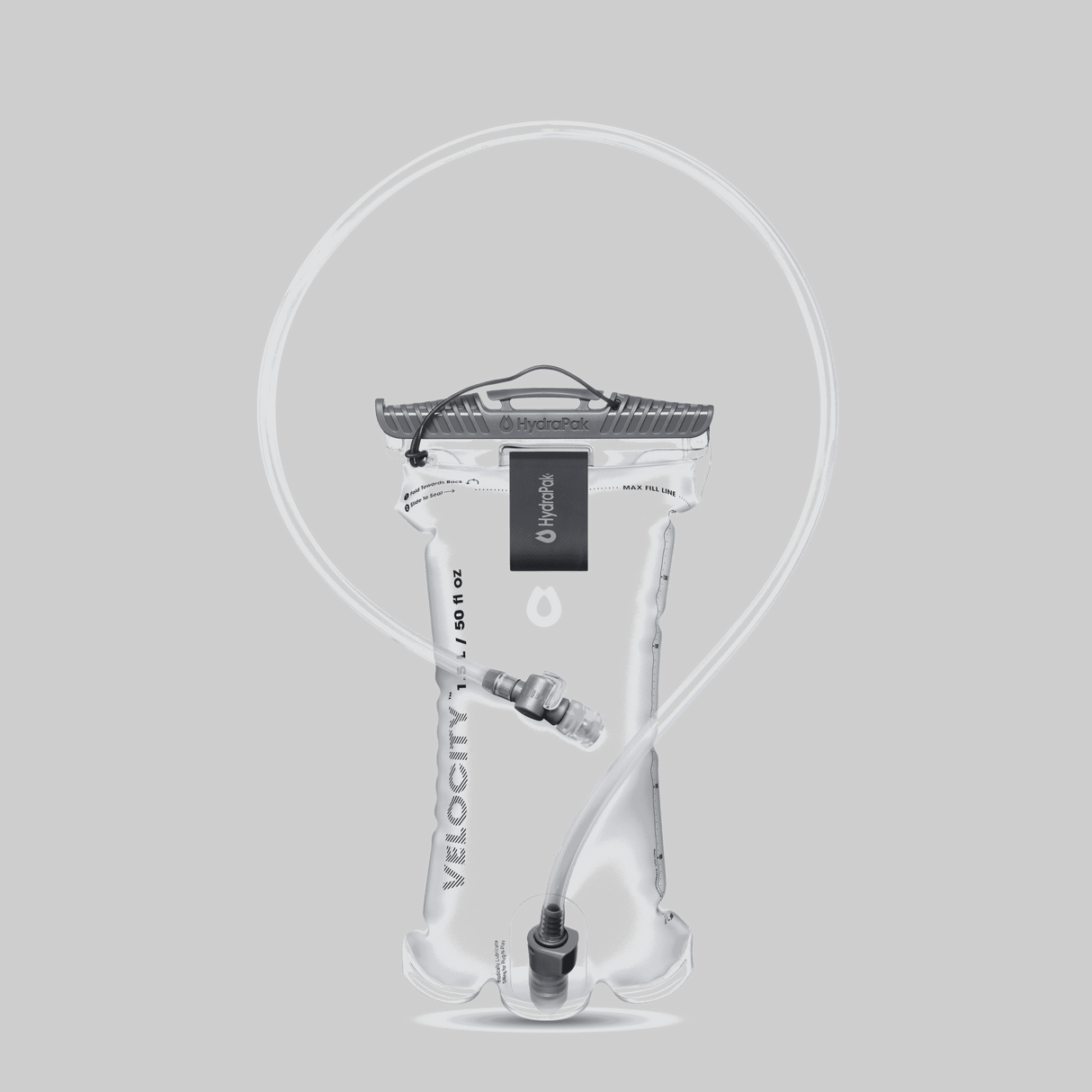 Explore HydraPak Velocity™ 1.5L - Clear for trail, outdoor & lifestyle use | Liv Activ Singapore