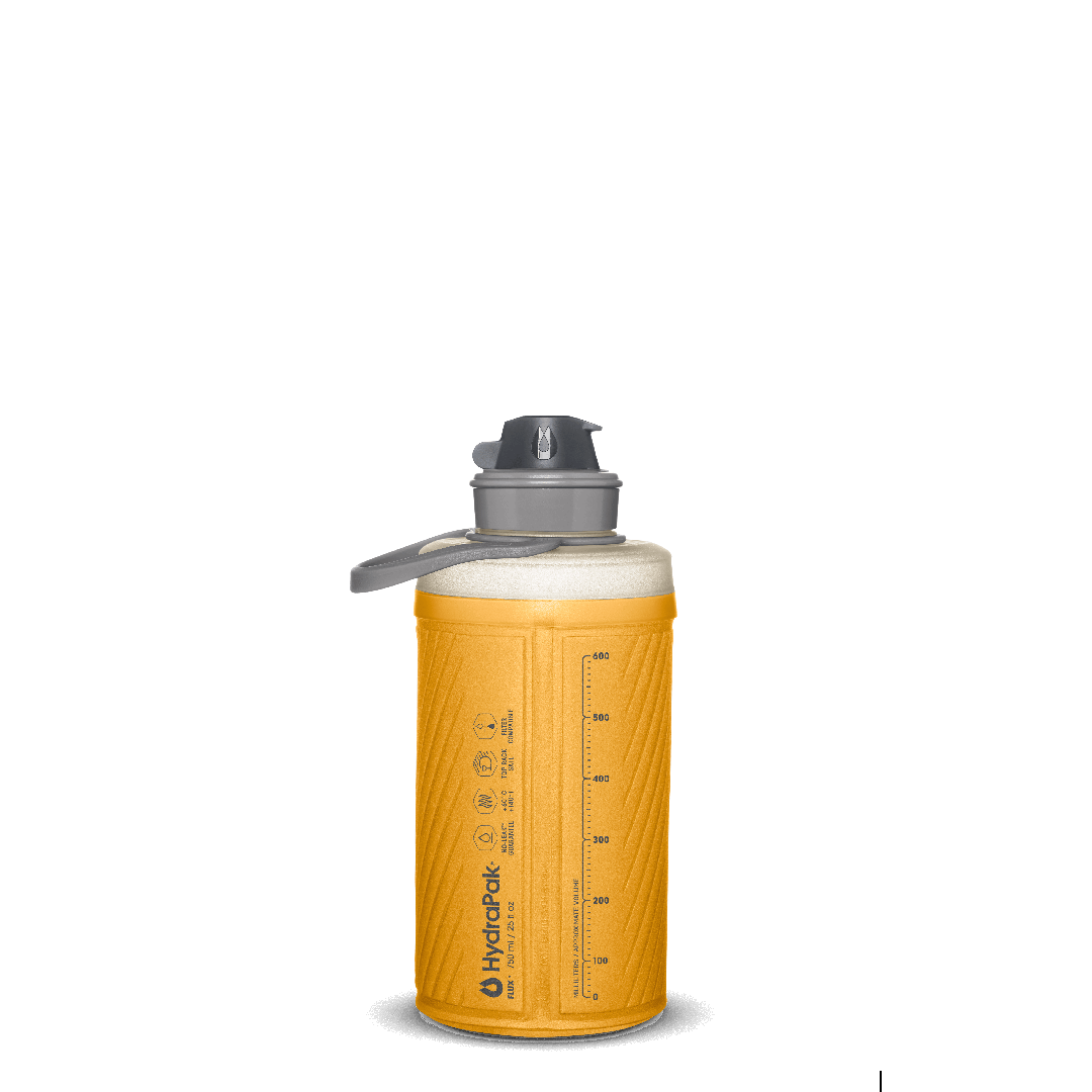 Explore HydraPak Flux™ 750ml - Golden Yellow for trail, outdoor & lifestyle use | Liv Activ Singapore