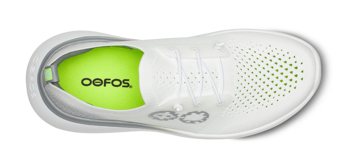 Explore OOFOS Men OOmy Stride X1 - White for trail, outdoor & lifestyle use | Liv Activ Singapore