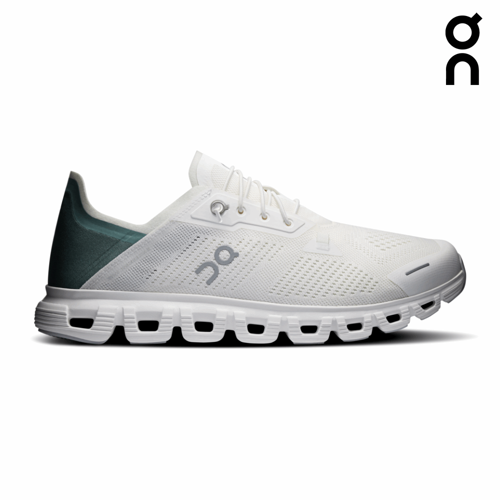 Explore On Men Cloud 6 Coast - Ivory / Olive for trail, outdoor & lifestyle use | Liv Activ Singapore