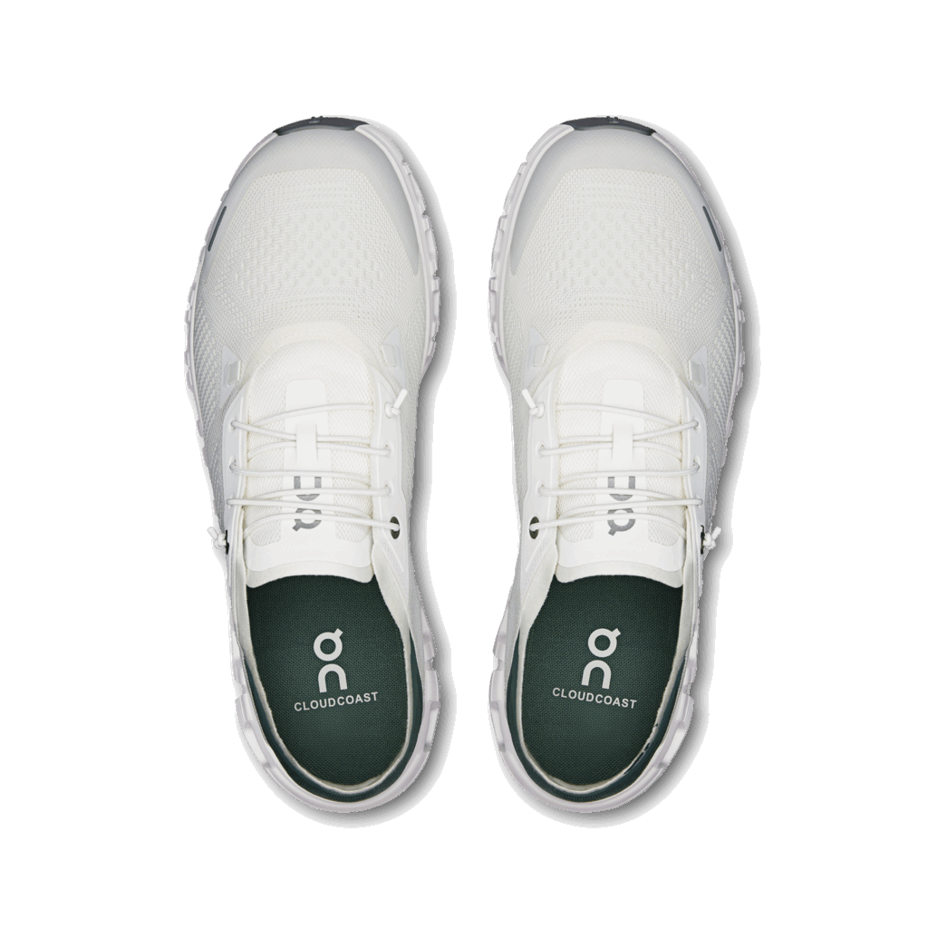 Explore On Men Cloud 6 Coast - Ivory / Olive for trail, outdoor & lifestyle use | Liv Activ Singapore