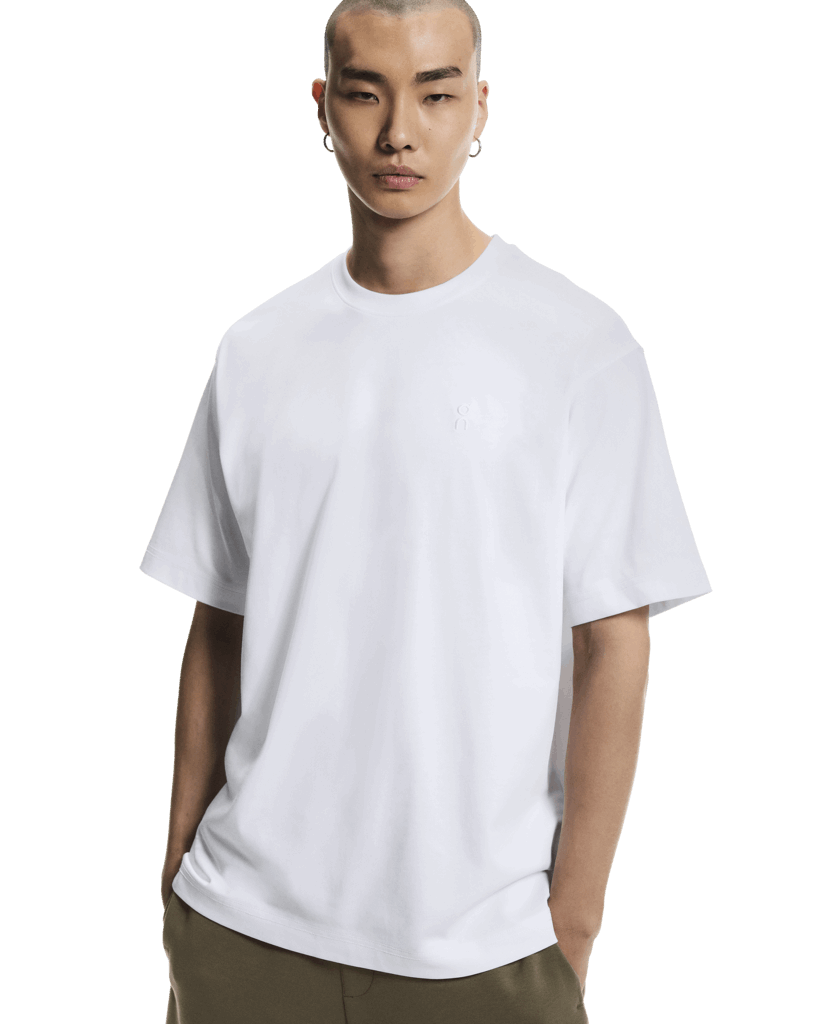 Explore On Men Club Collective-T - Geo / White for trail, outdoor & lifestyle use | Liv Activ Singapore