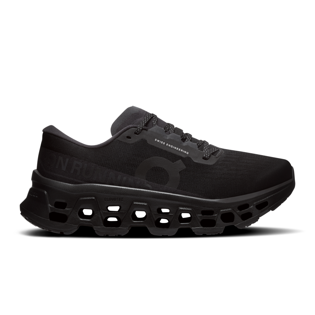 Explore On Women Cloudmonster 3 - Black / Black for trail, outdoor & lifestyle use | Liv Activ Singapore