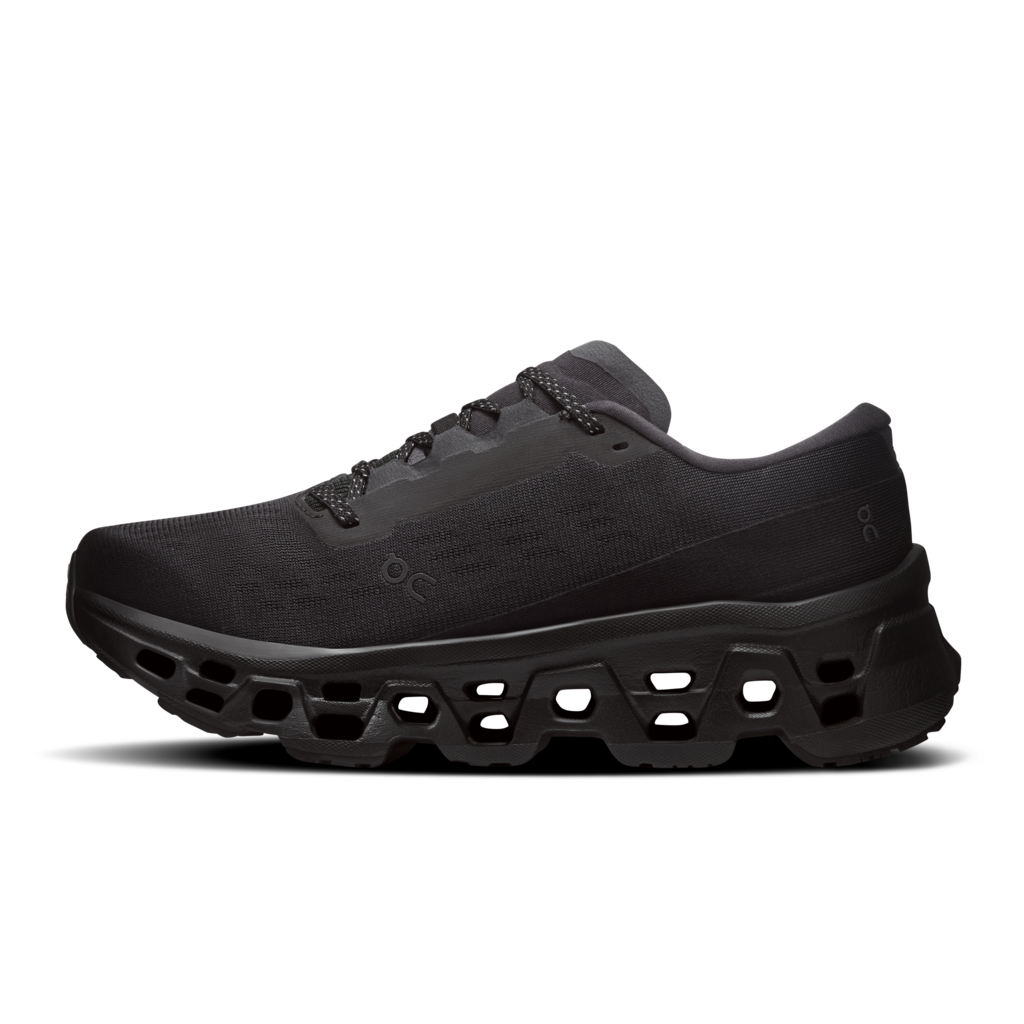 Explore On Women Cloudmonster 3 - Black / Black for trail, outdoor & lifestyle use | Liv Activ Singapore