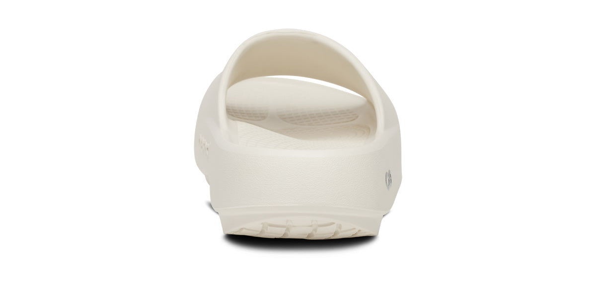 Explore OOFOS Unisex OOahh Plus - Chalk for trail, outdoor & lifestyle use | Liv Activ Singapore