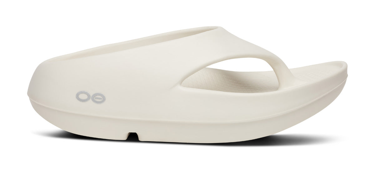 Explore OOFOS Unisex OOriginal Plus - Chalk for trail, outdoor & lifestyle use | Liv Activ Singapore