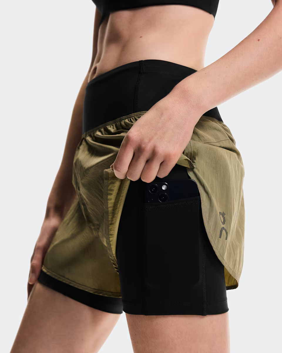 Explore On Women Performance Volt Shorts - Safari for trail, outdoor & lifestyle use | Liv Activ Singapore