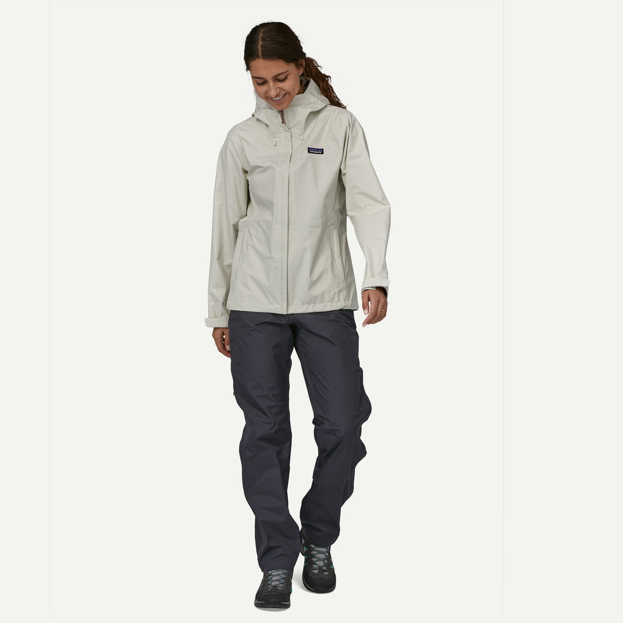 Explore Patagonia Women Torrentshell 3L Rain Pants - Short - Black for trail, outdoor & lifestyle use | Liv Activ Singapore