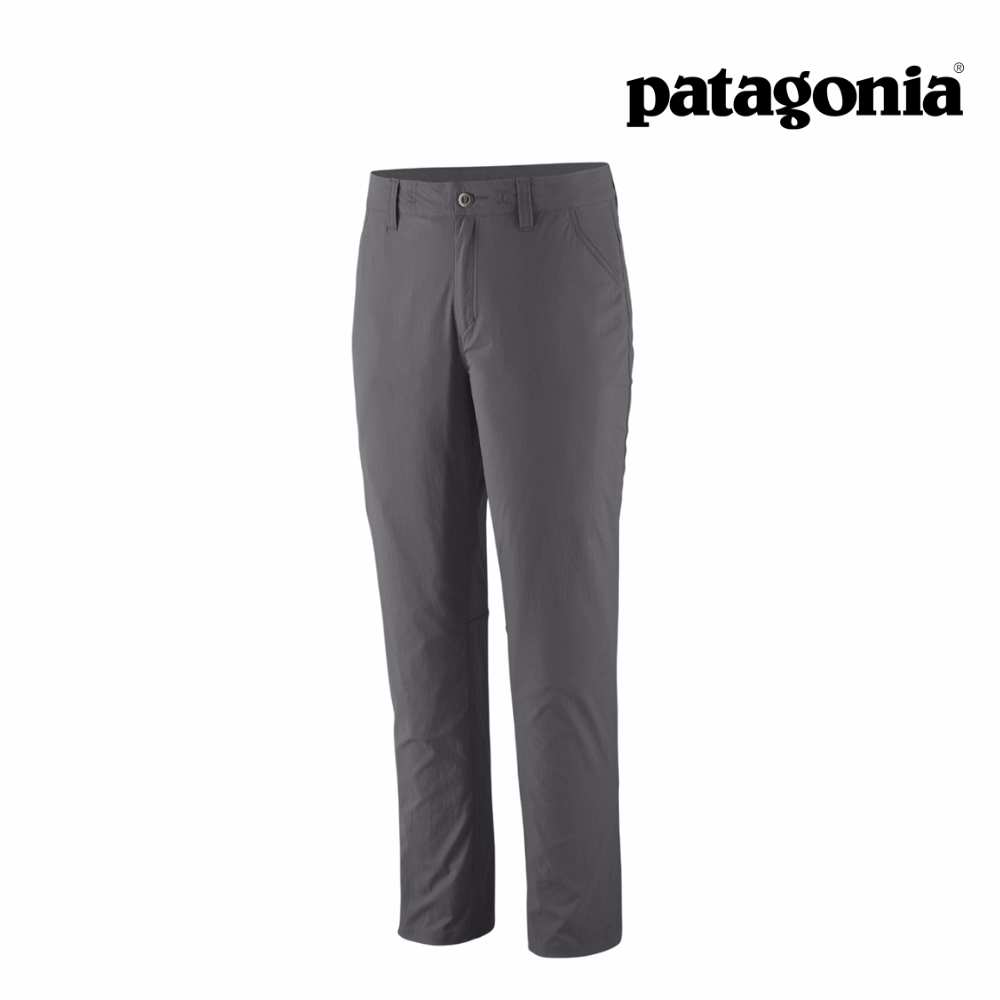 Explore Patagonia Women Quandary Pants - Short - Forge Grey for trail, outdoor & lifestyle use | Liv Activ Singapore
