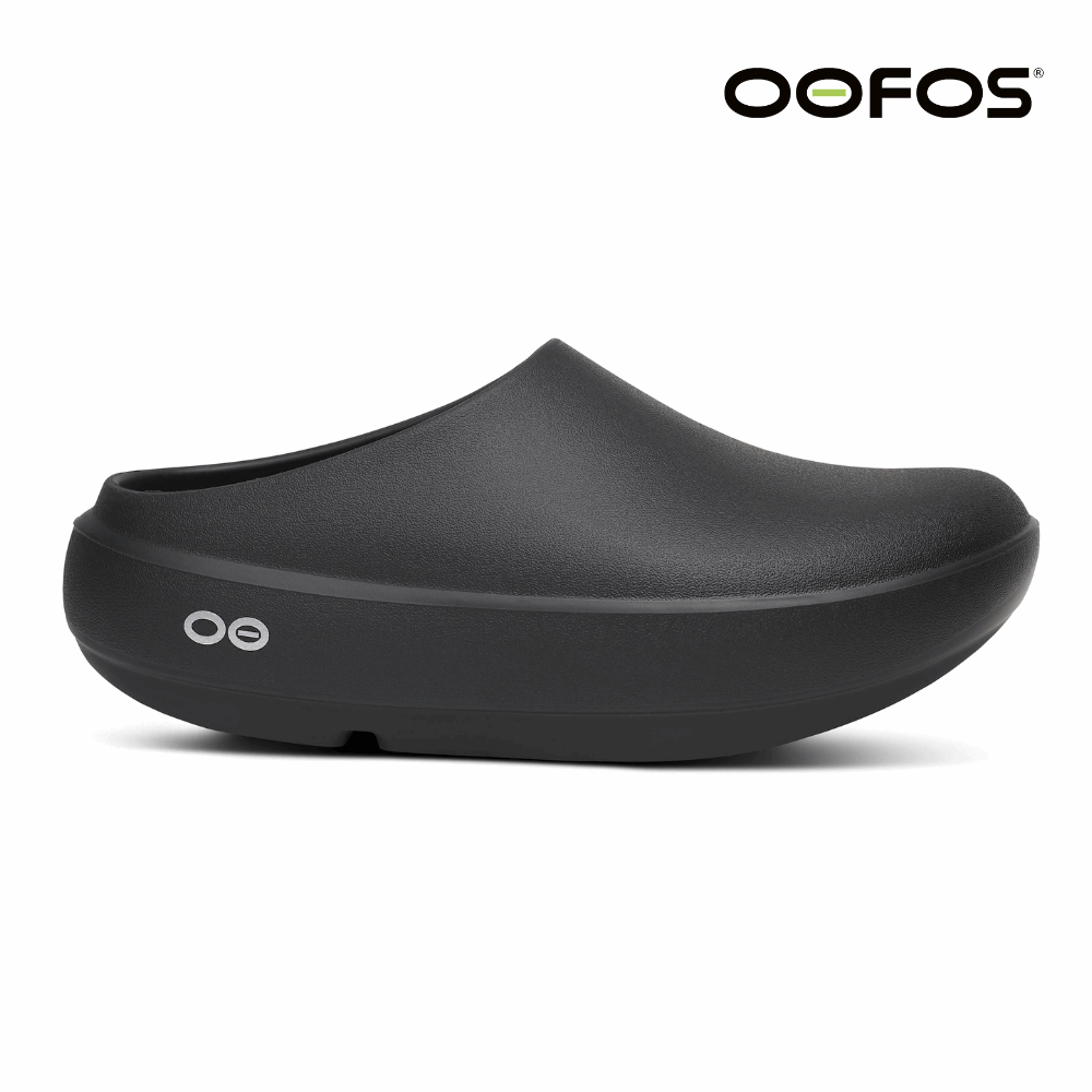Explore OOFOS Unisex Cloog Plus - Black for trail, outdoor & lifestyle use | Liv Activ Singapore