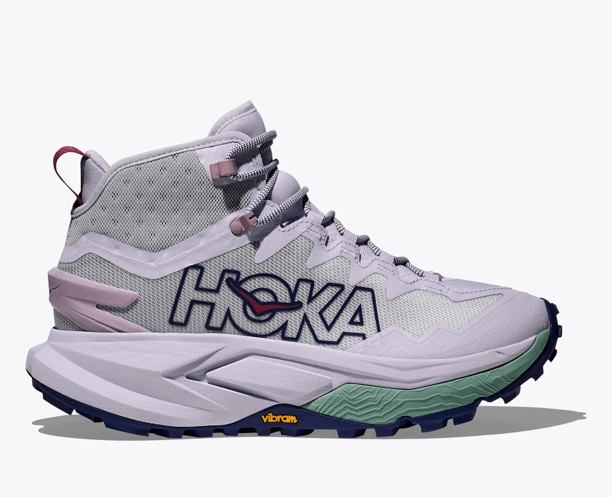 Explore HOKA Women Mafate Hike - Ambient Blue / Blueberry for trail, outdoor & lifestyle use | Liv Activ Singapore