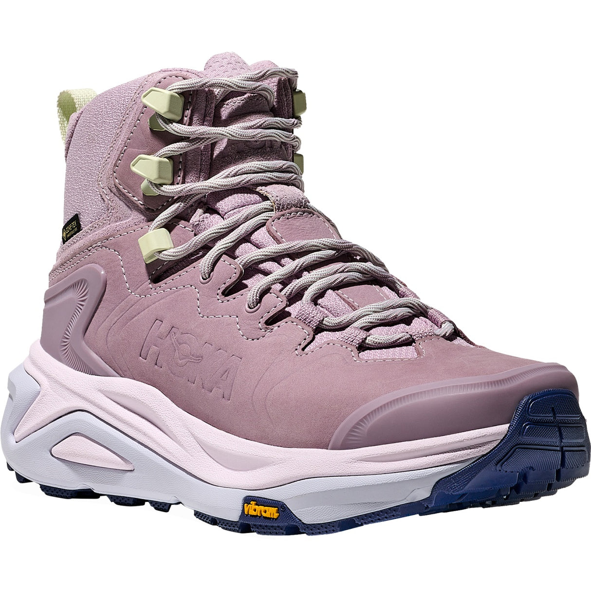 Explore HOKA Women Kaha 3 GTX - Fragrant Lilac / Lilac Cream for trail, outdoor & lifestyle use | Liv Activ Singapore