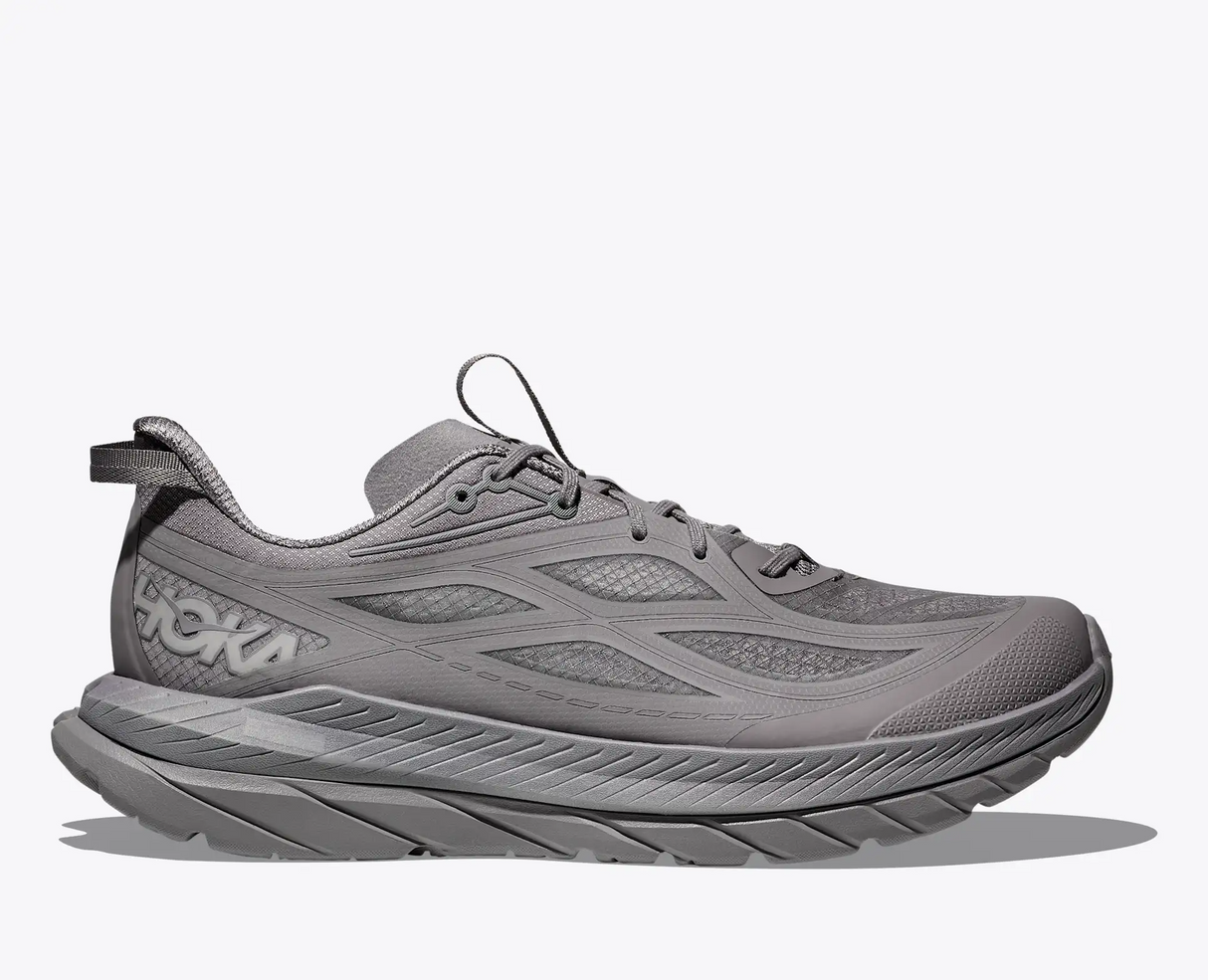 Explore HOKA Men Mach Remastered - Galactic Grey / Galactic Grey for trail, outdoor & lifestyle use | Liv Activ Singapore