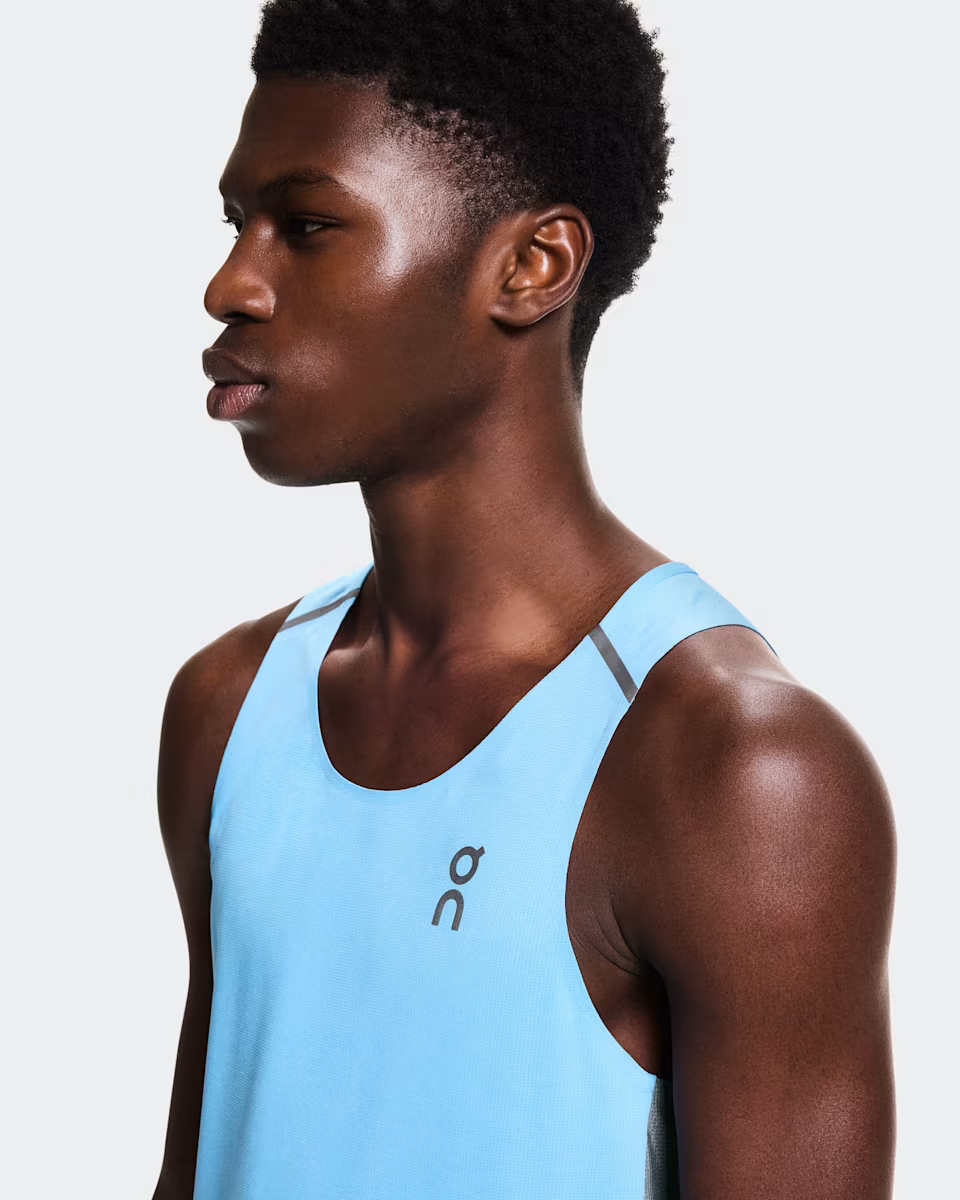 Explore On Men Performance Tank - Gourami / Rock for trail, outdoor & lifestyle use | Liv Activ Singapore
