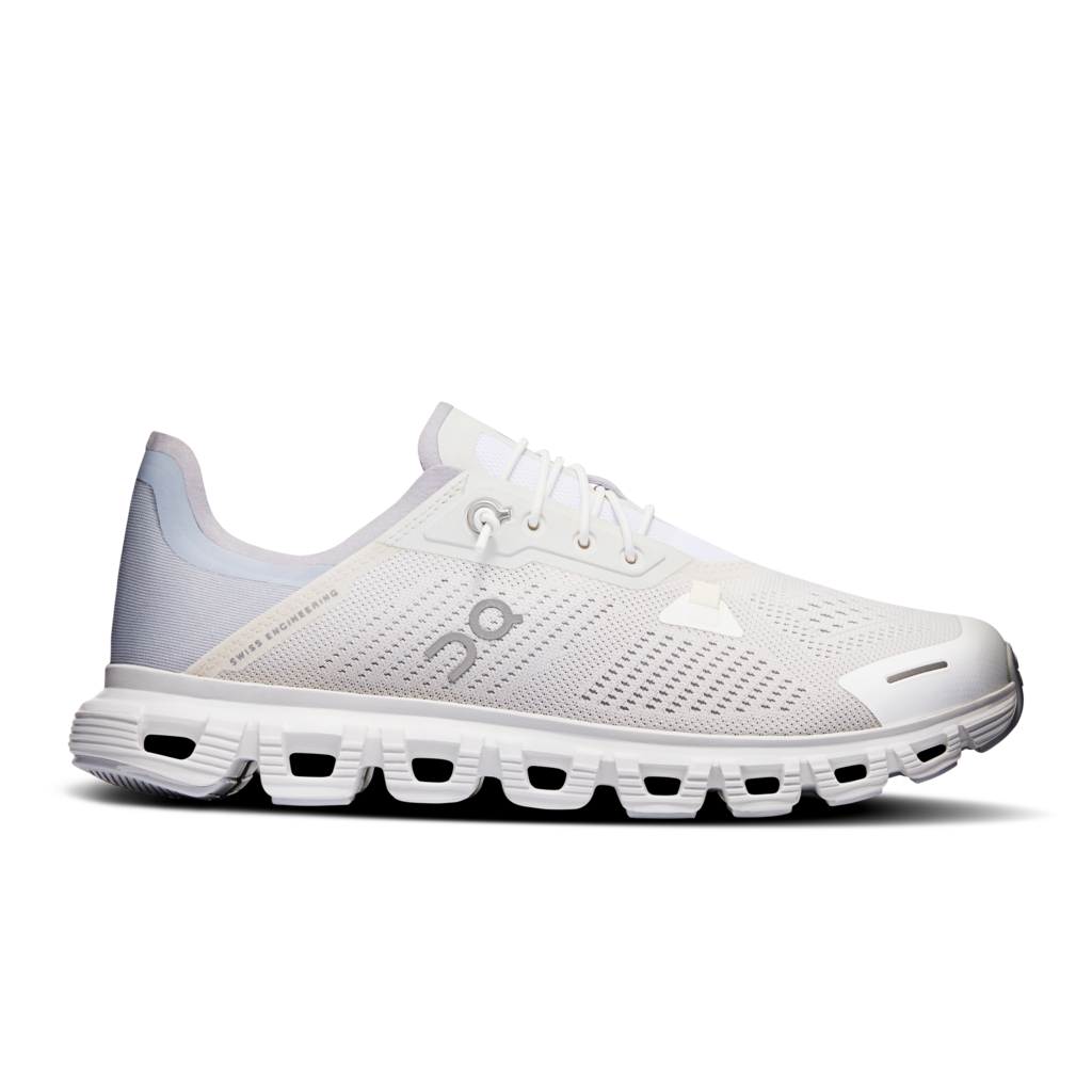 Explore On Women Cloud 6 Coast - White / Glacier for trail, outdoor & lifestyle use | Liv Activ Singapore