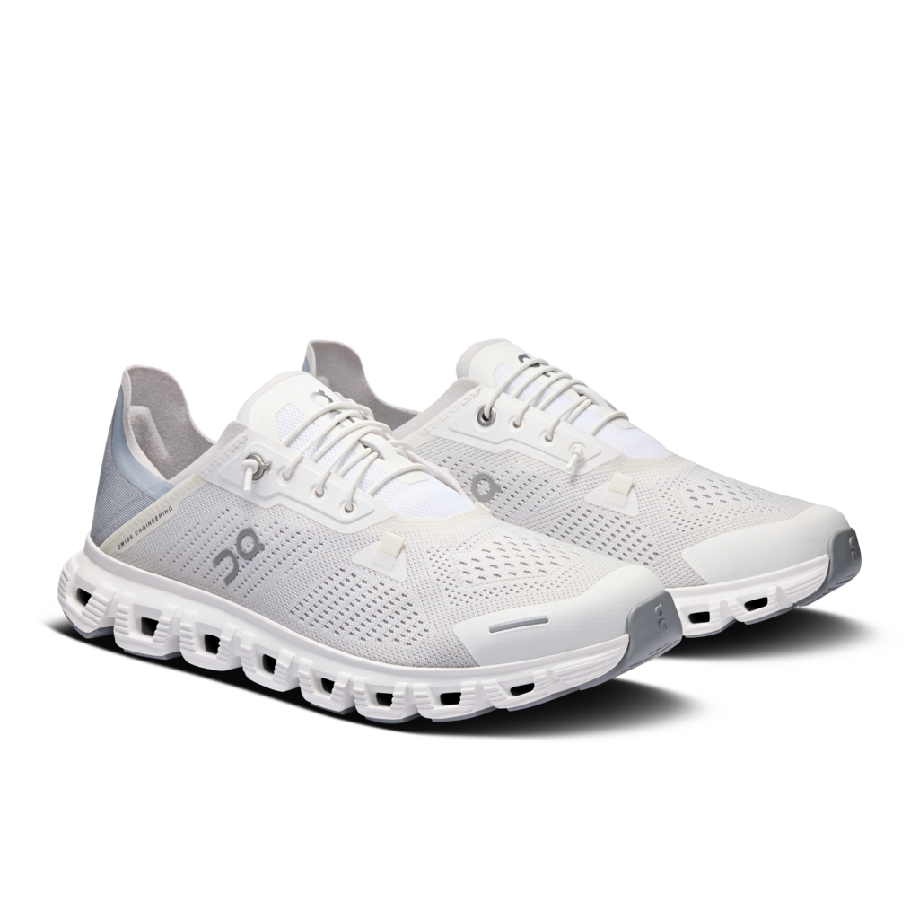 Explore On Women Cloud 6 Coast - White / Glacier for trail, outdoor & lifestyle use | Liv Activ Singapore