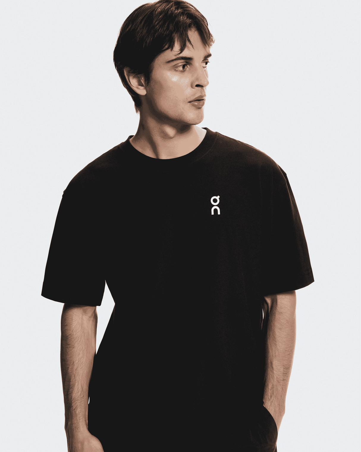 Explore On Men Club-T Rhythm - Black for trail, outdoor & lifestyle use | Liv Activ Singapore