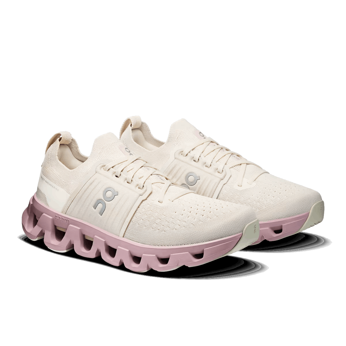 Explore On Women Cloudswift 4 - Pearl / Mauve for trail, outdoor & lifestyle use | Liv Activ Singapore