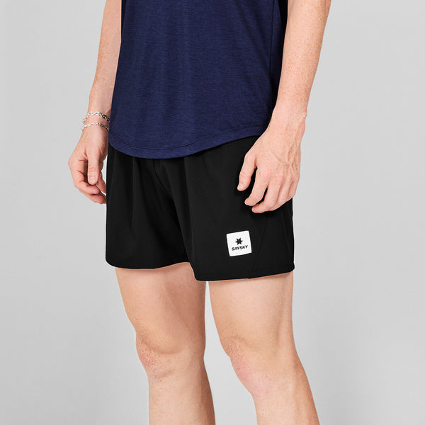 Explore SAYSKY Men Pace Shorts 5'' - Black for trail, outdoor & lifestyle use | Liv Activ Singapore