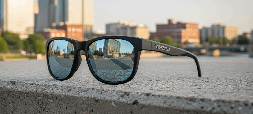 Explore Tifosi Swank - Satin Black for trail, outdoor & lifestyle use | Liv Activ Singapore