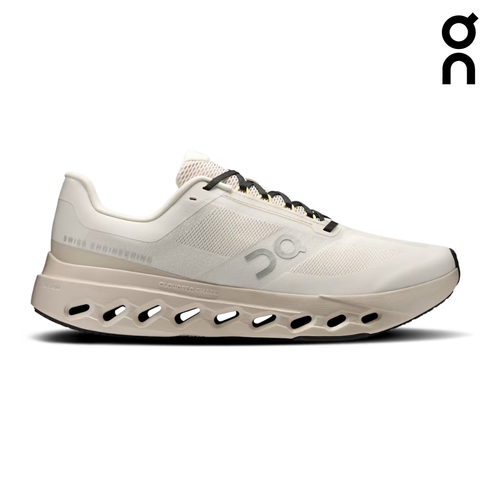 Explore On Men Cloudsurfer Next - Ivory / Silver for trail, outdoor & lifestyle use | Liv Activ Singapore